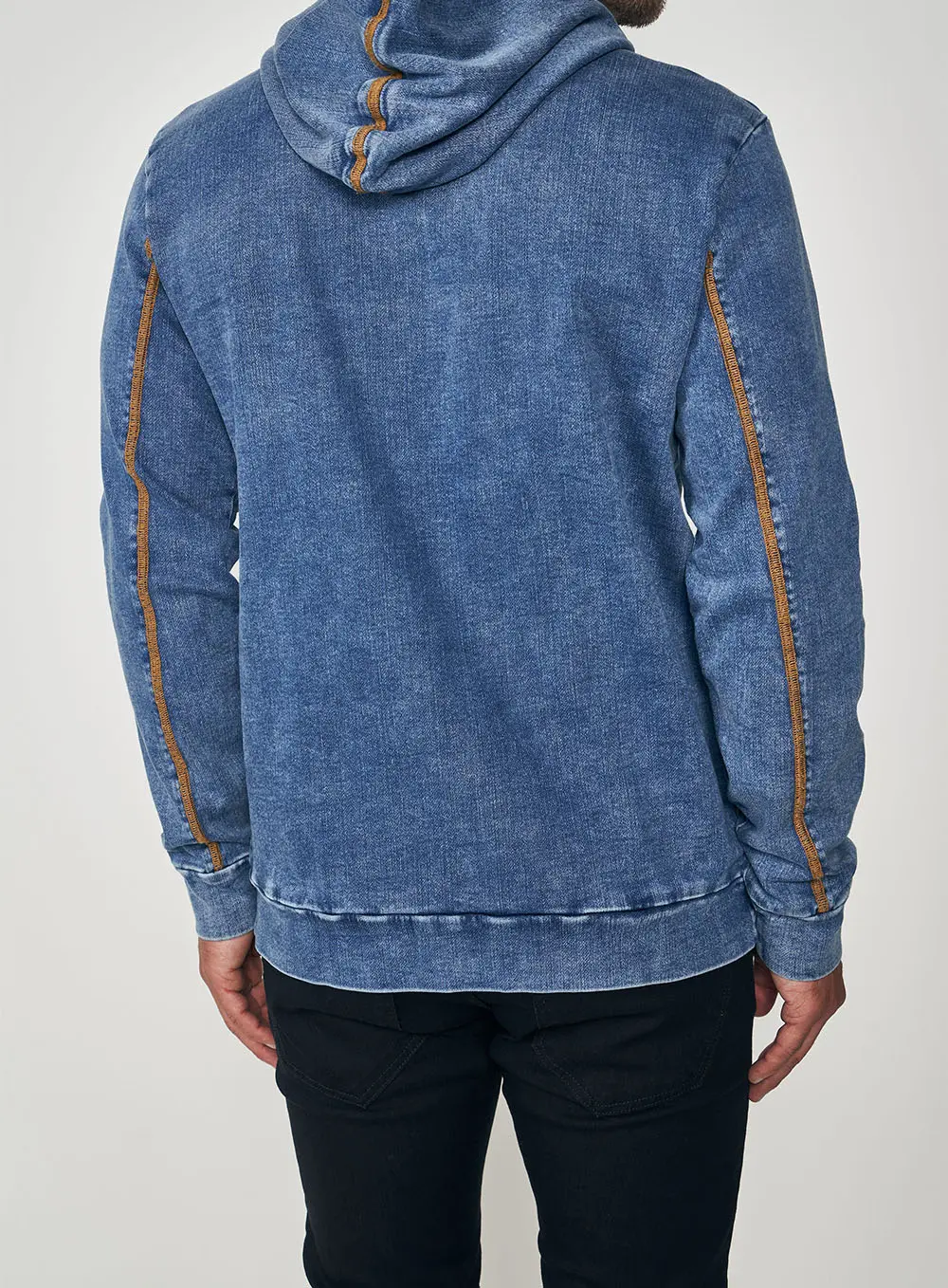 Moletom Blue Jean Blues Índigo