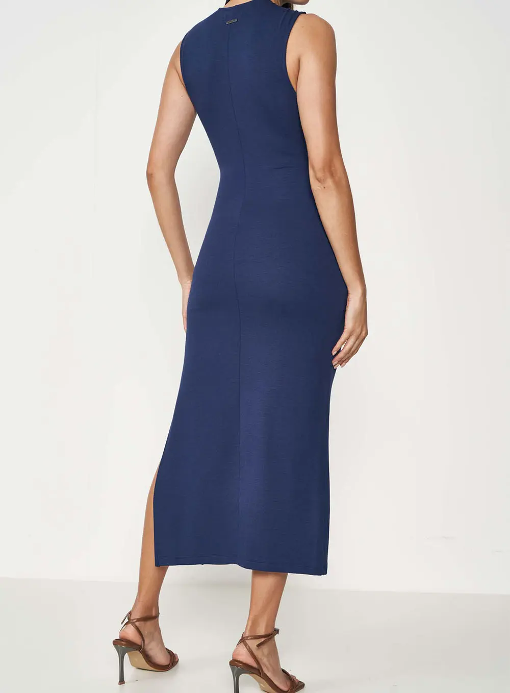 Vestido Midi Sereia Azul Darkness