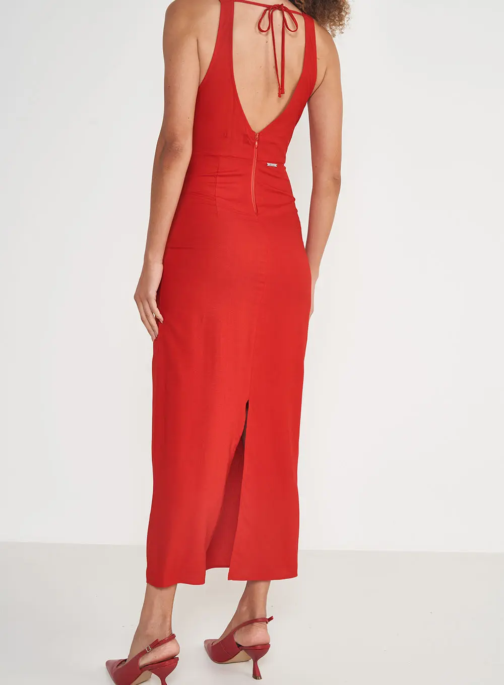 Vestido Rendezvous Vermelho