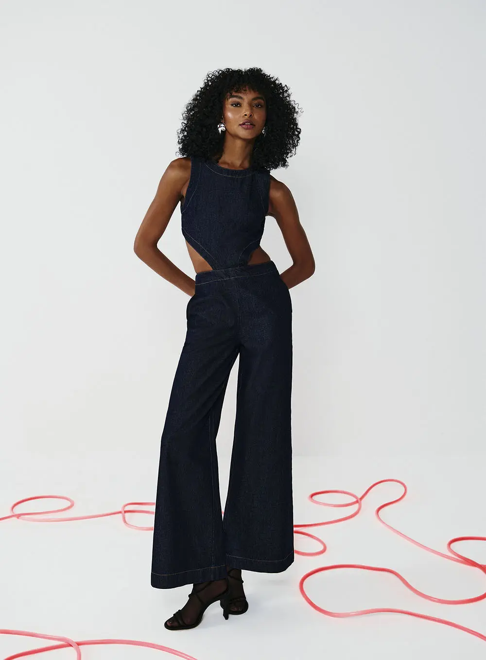 Macacão Atelier Denim Índigo