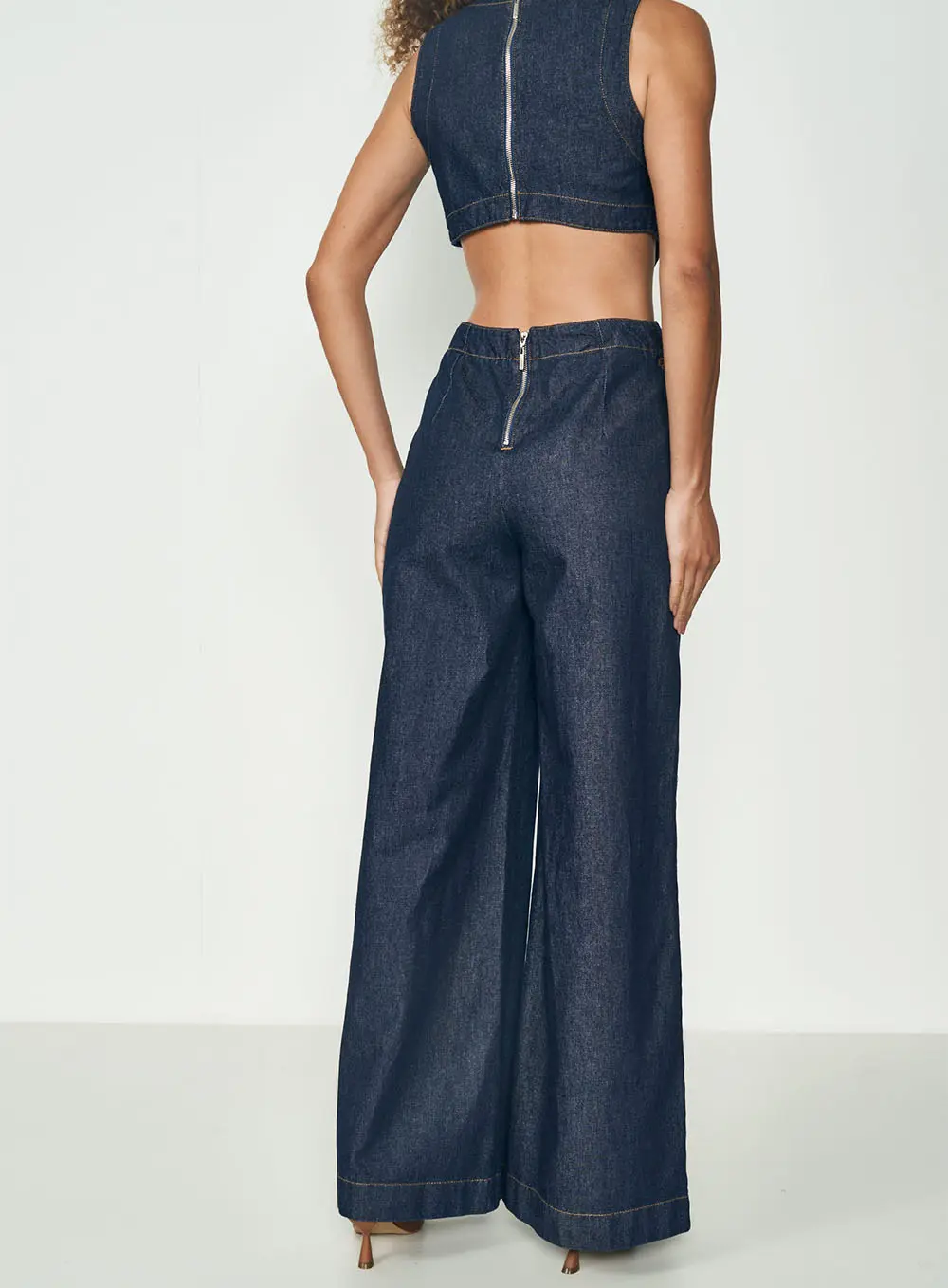 Macacão Atelier Denim Índigo