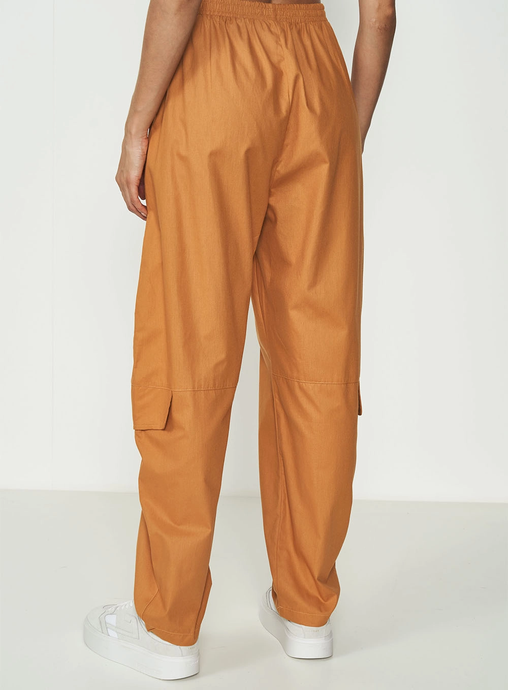 Calça Loose Cargo Amarelo