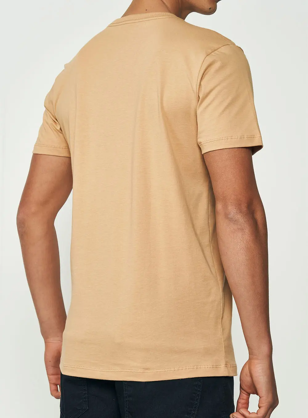 Camiseta Estampa Outdoor Bege Bear