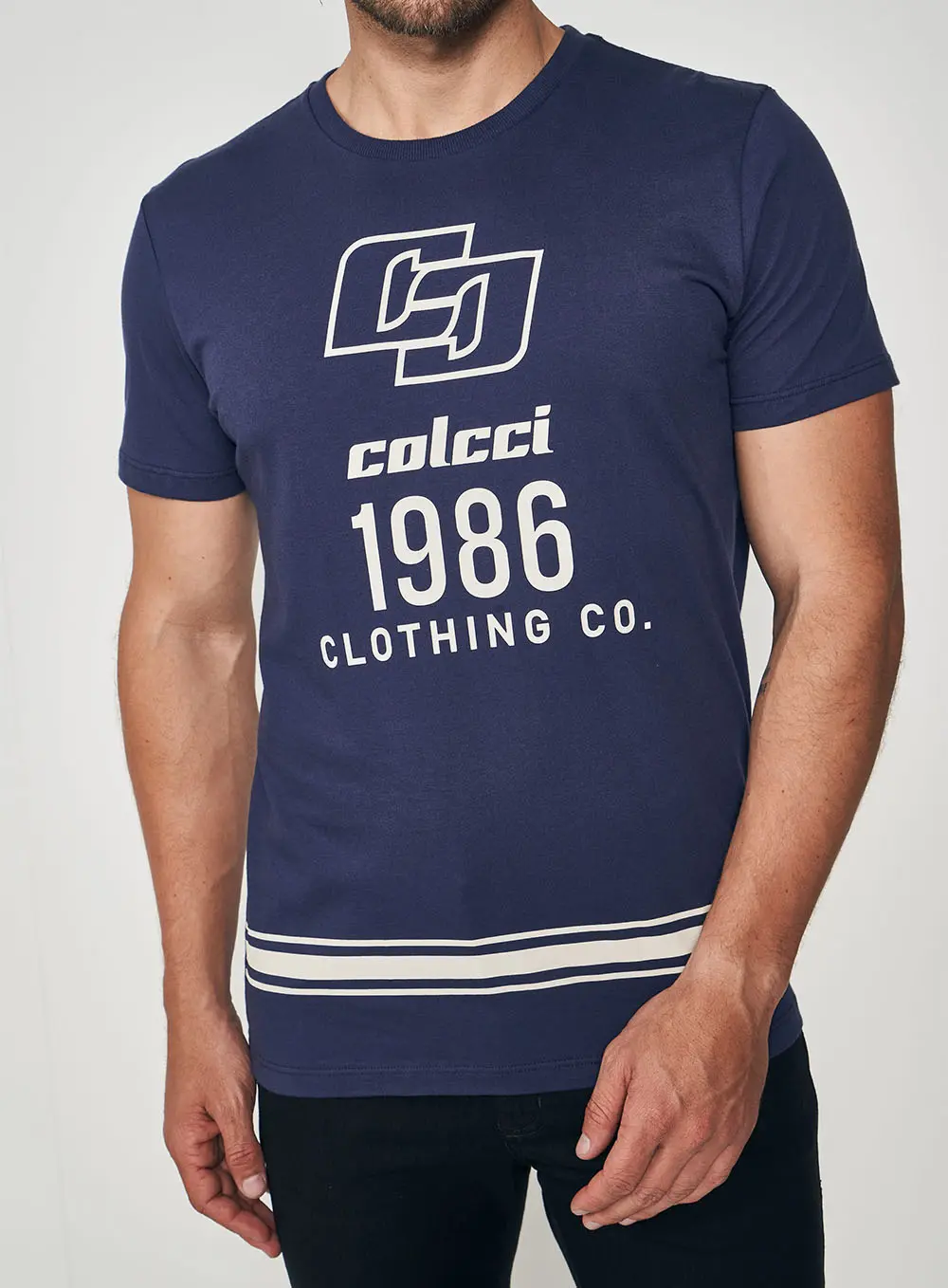 Camiseta Retro Azul Darkness