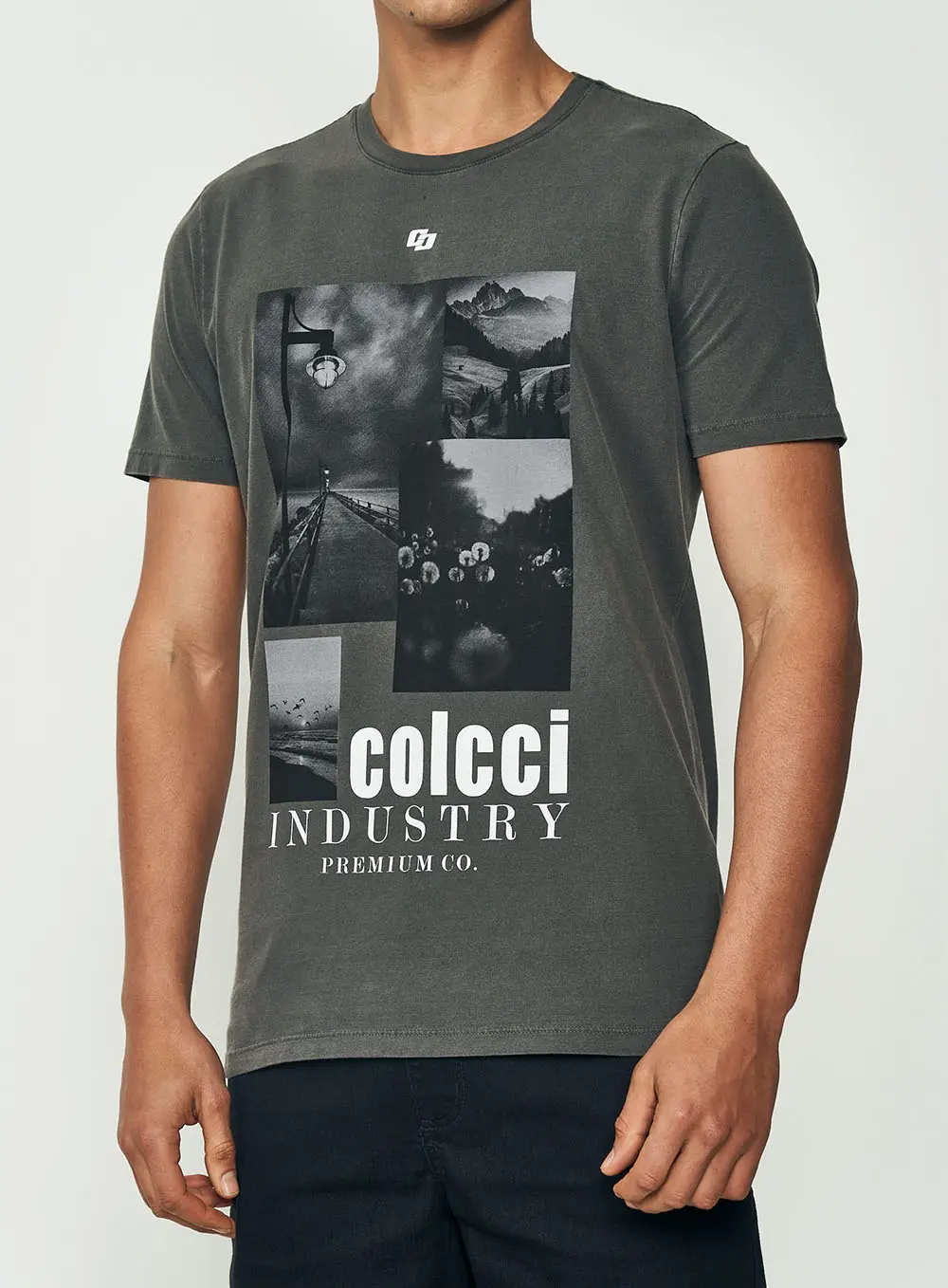 Camiseta Natureza Industrial Preto