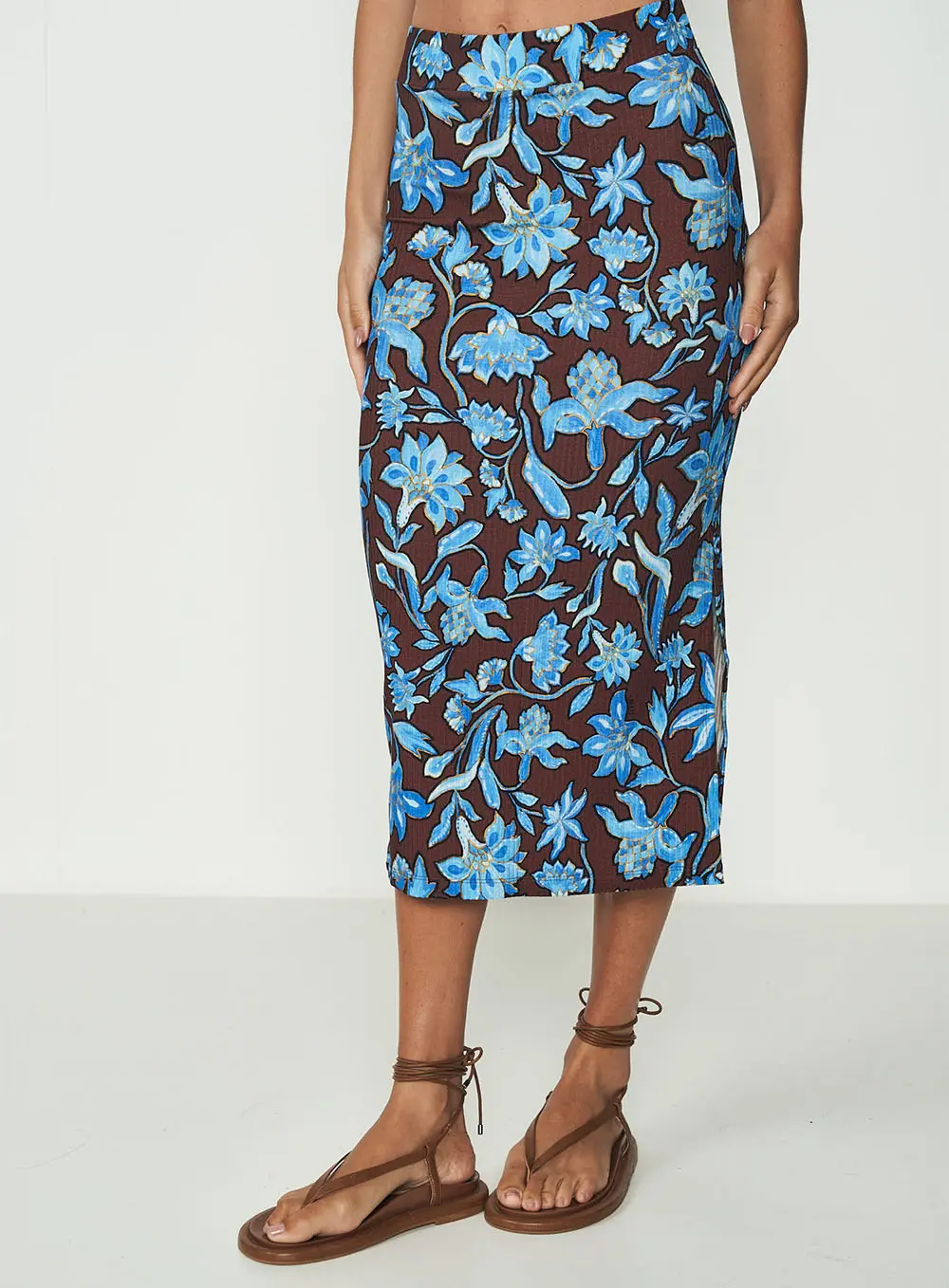 Saia Midi Confortável Estampados