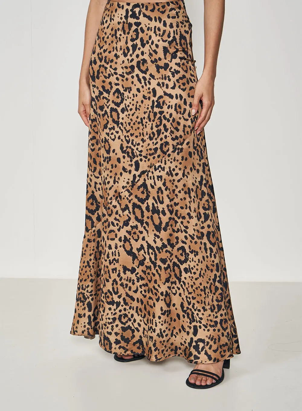 Saia Longa Estampa Animal Print Estampados