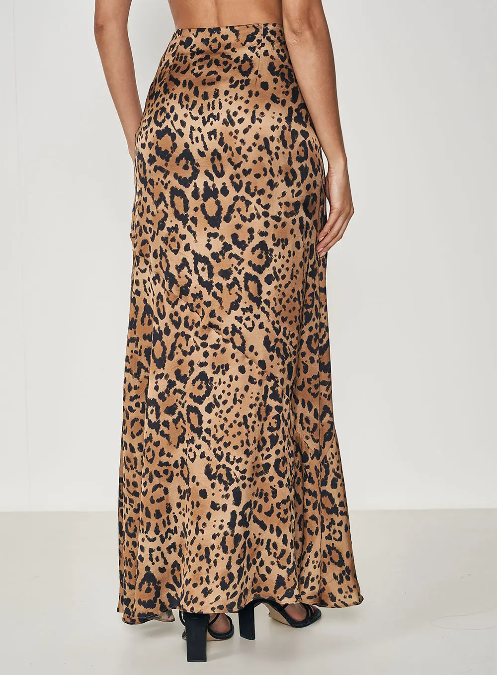 Saia Longa Estampa Animal Print Estampados