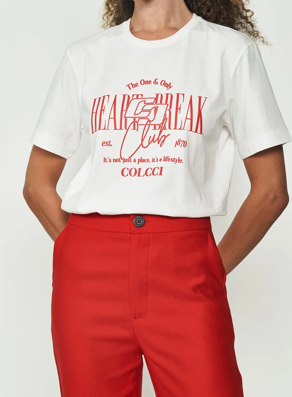 Camiseta Heart Break Off Shell