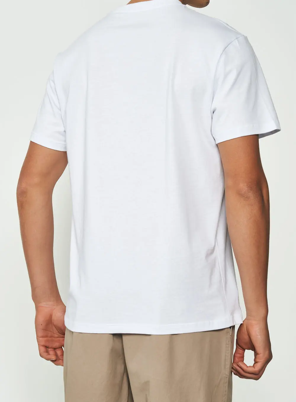 Camiseta Básica Colcci Logo Minimalista Branco