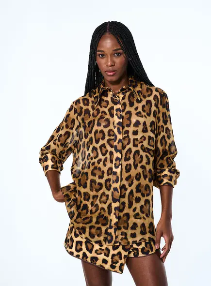 Camisa Oversized Onça
