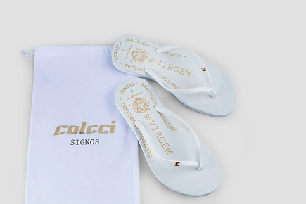 Chinelo Fem Colcci Signos Aquário 