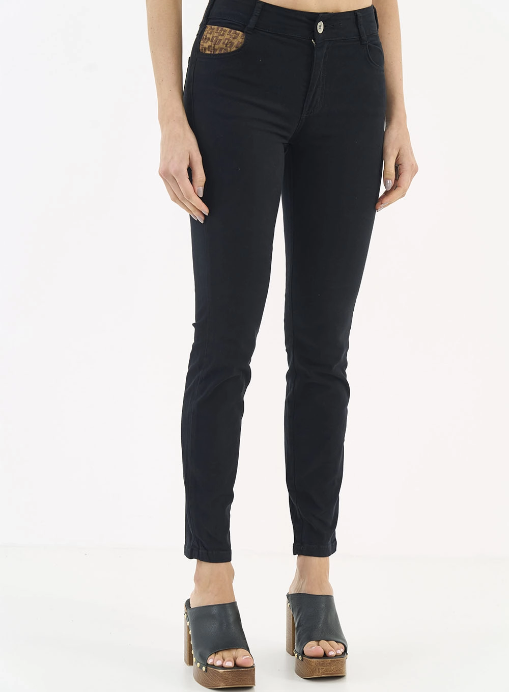 Calça Sarja Bia Preto