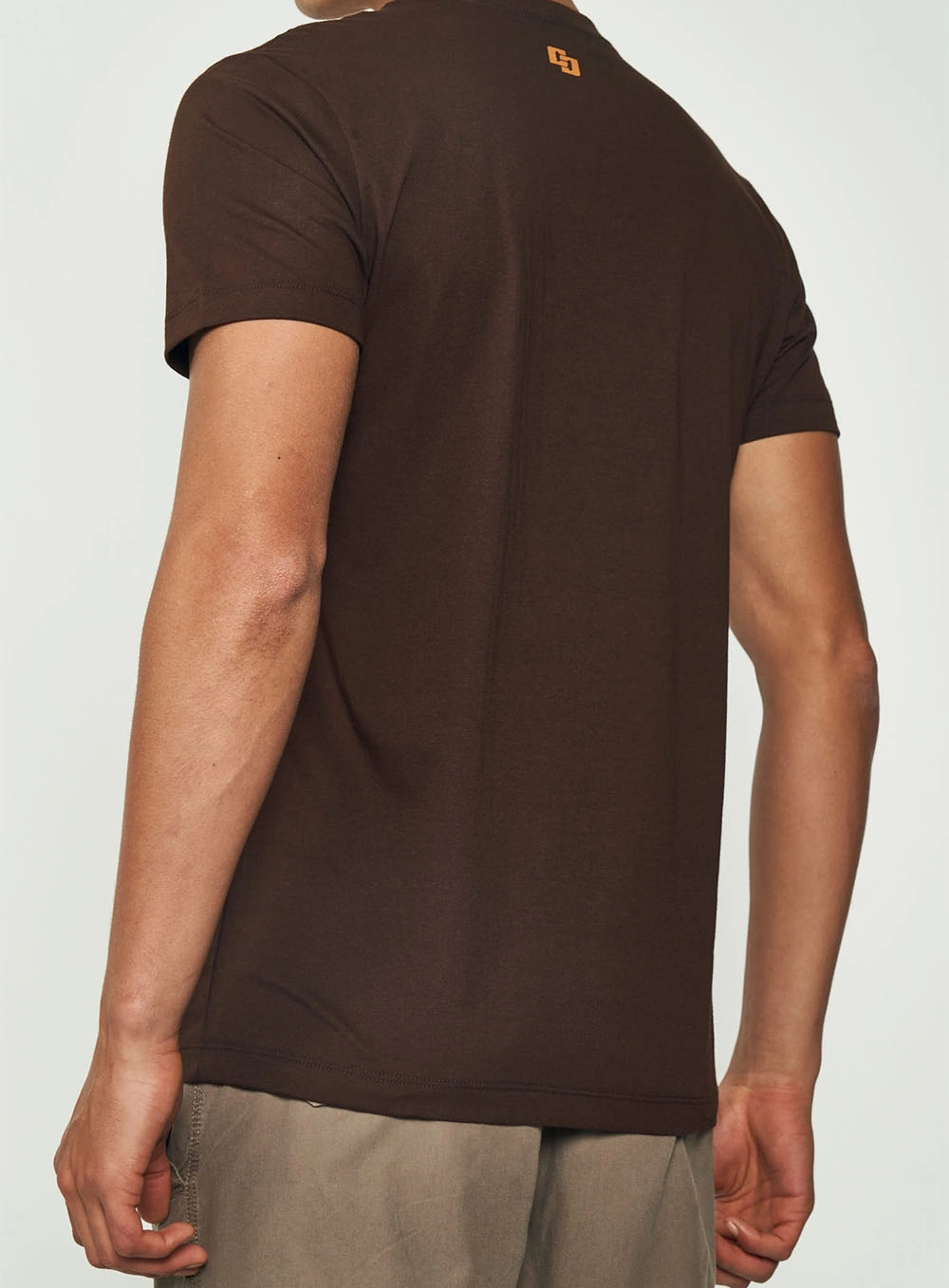 Camiseta Estampada Clothing Co Marrom