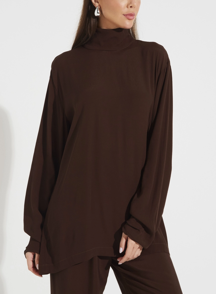 Blusa Forum Marrom