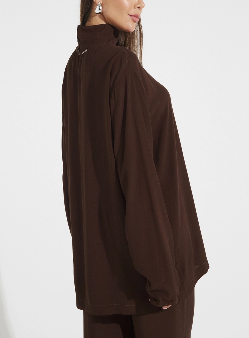 Blusa Forum Marrom