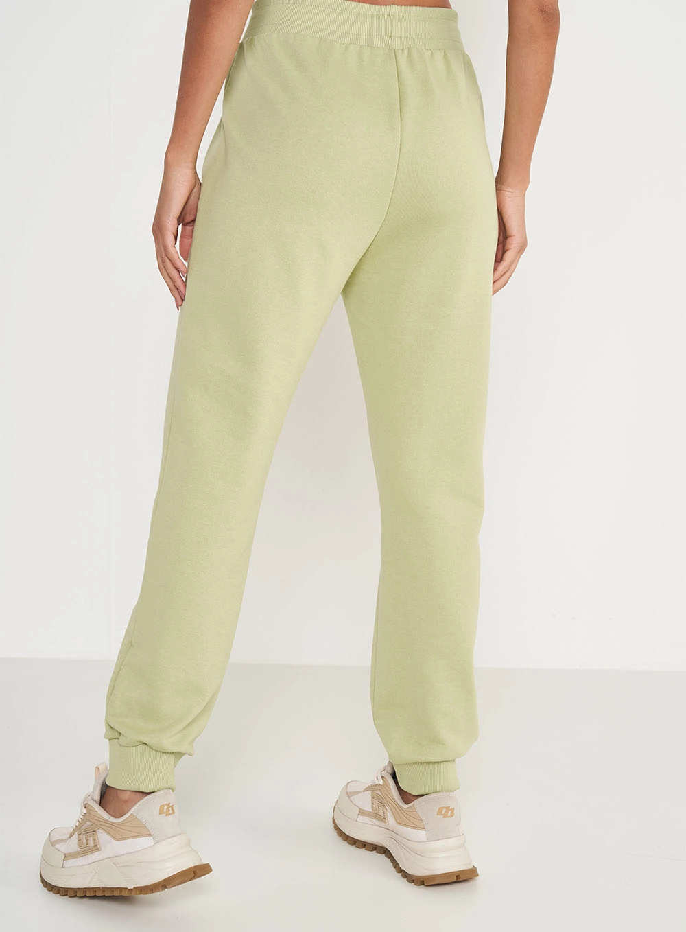 Calça Moletom Olive Chill Jogger Verde Rosemary