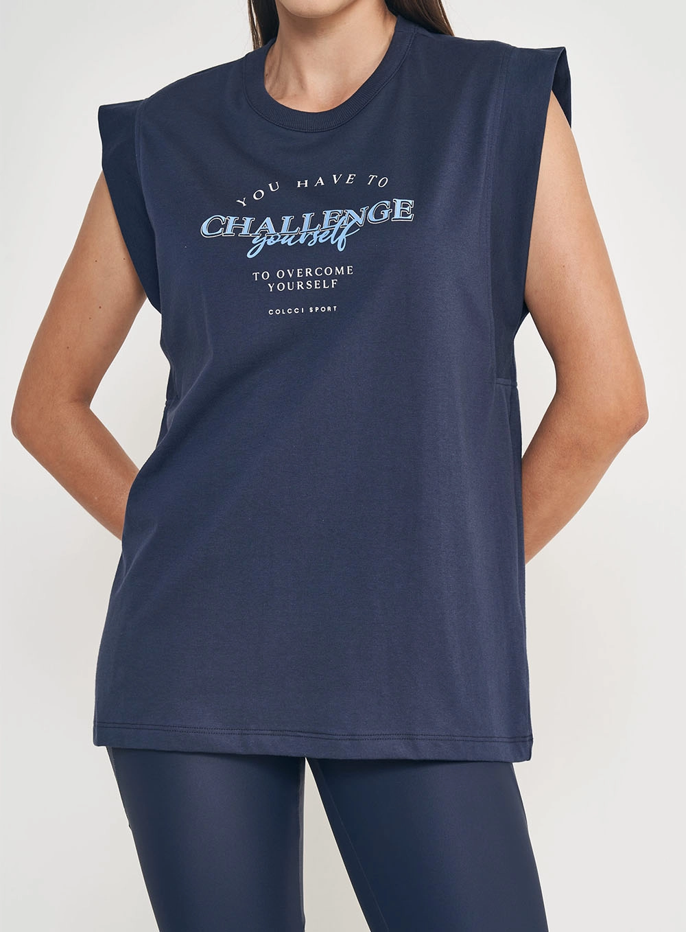 Regata Oversized Muscle Azul