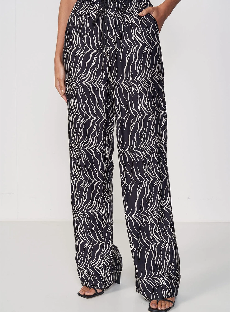 Calça Fluida Estampa Mística