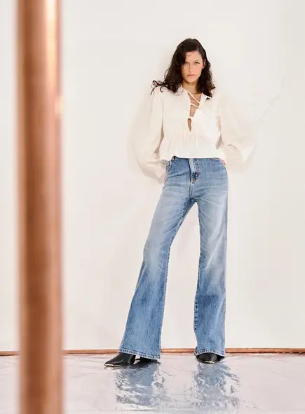 Calça Jeans Feminina Reta