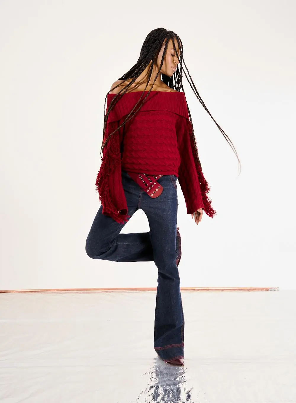 Calça Jeans Feminina Boot Cut Índigo 3