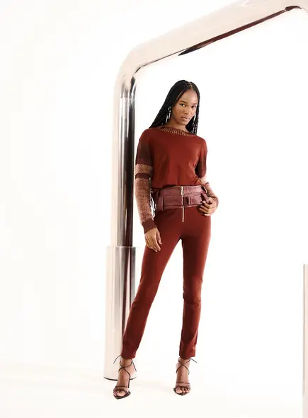Calça Feminina Skinny Power Belt