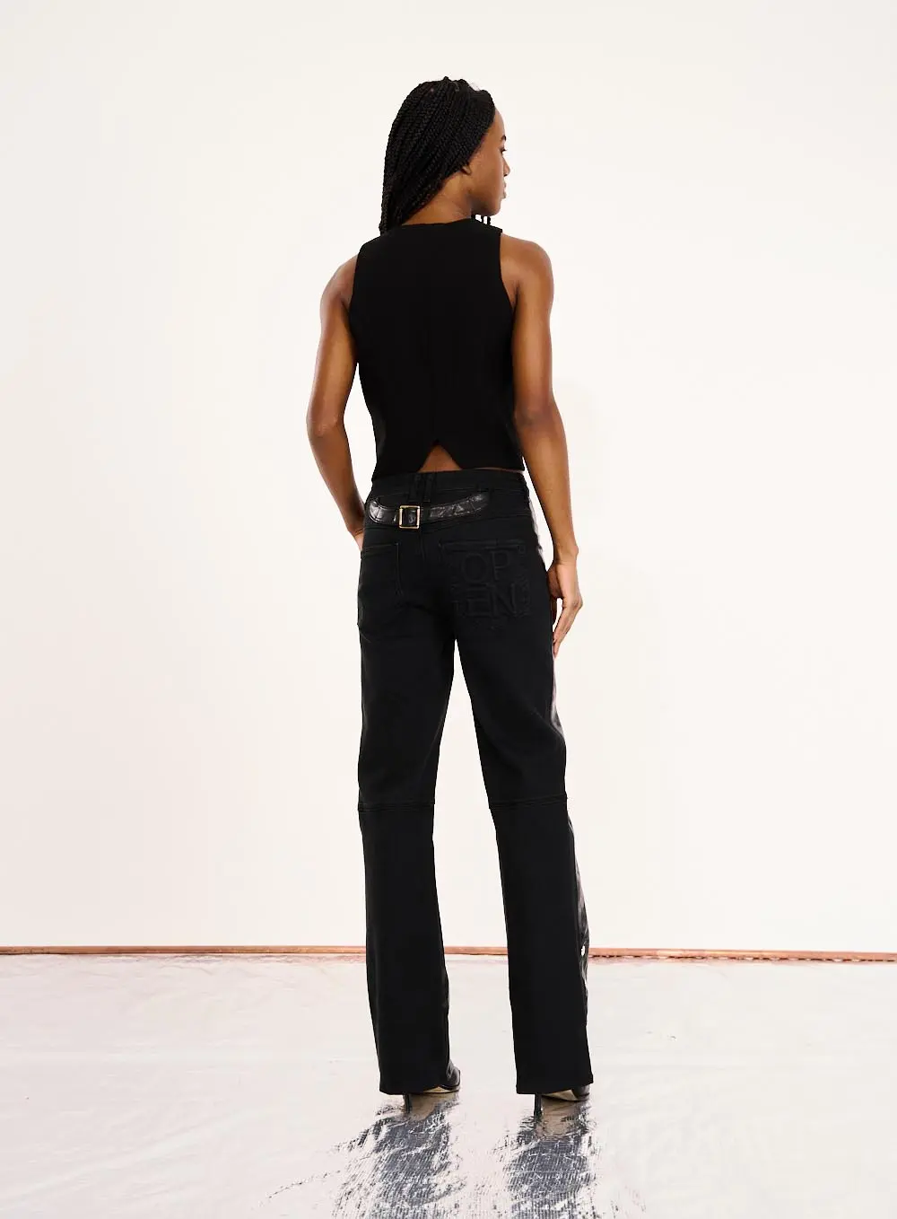 Calça Jeans Preto 3