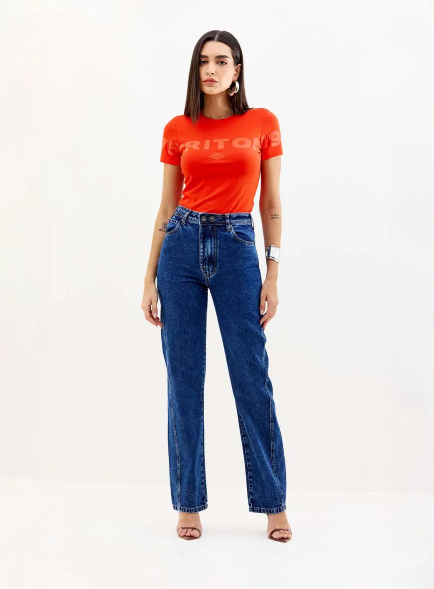 Camiseta Slim Fit Vermelho 3