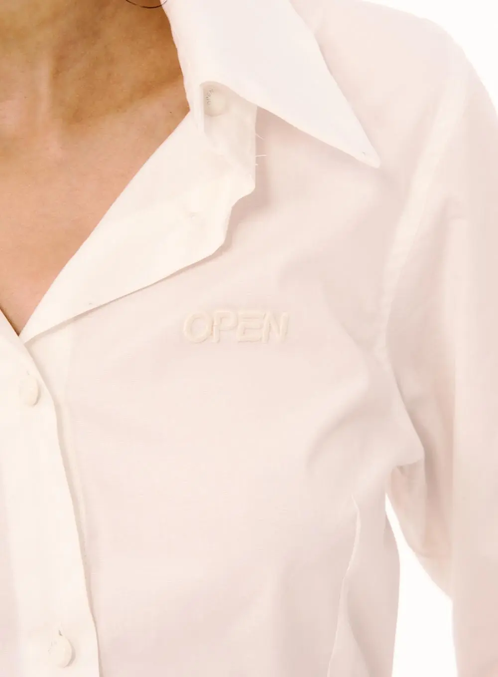 Camisa Feminina Alfaiataria Off Shell 2