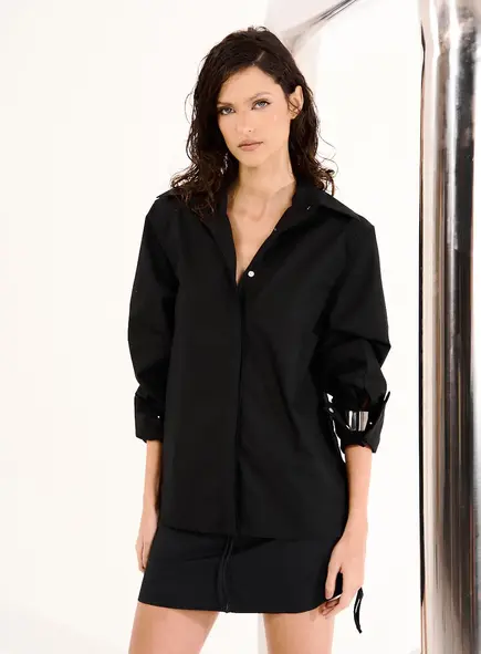 Camisa Feminina Detalhe Costas