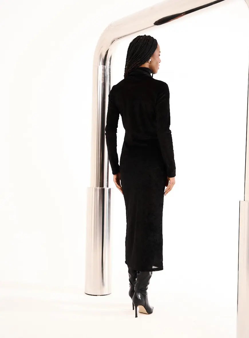 Vestido Tule Preto 2