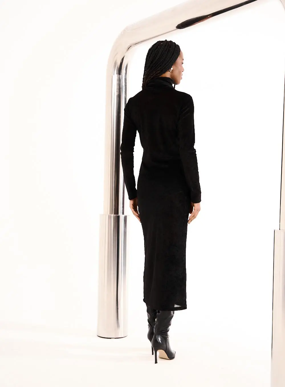Vestido Tule Preto 2