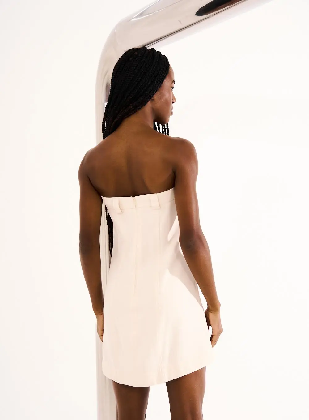 Vestido Open Bege 3