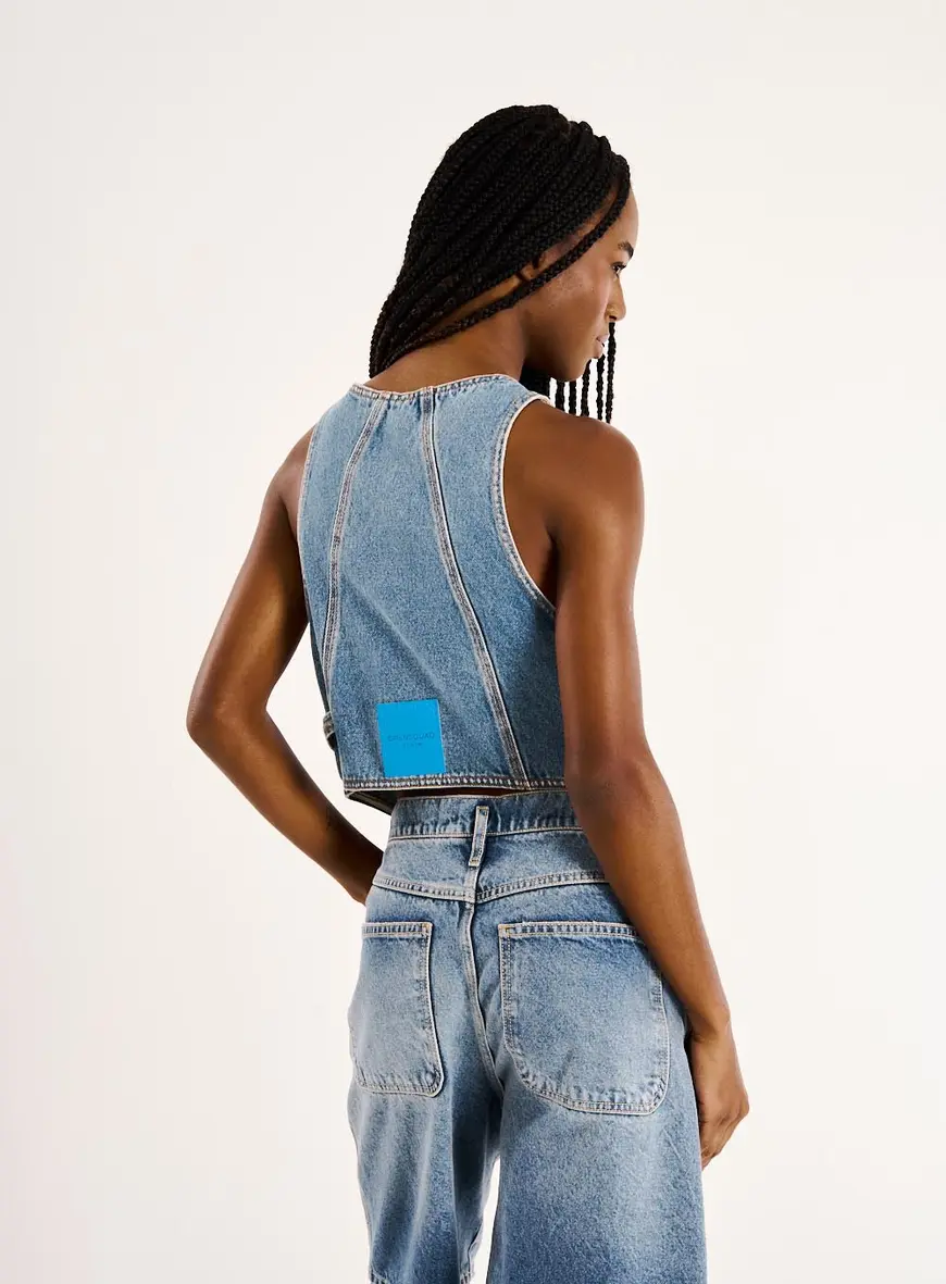 Colete Jeans Feminino Índigo 3