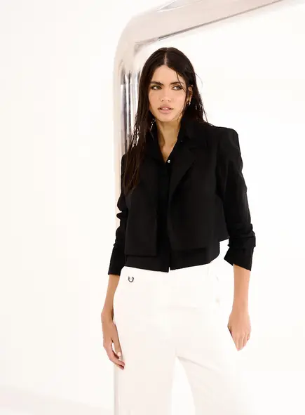 Blazer Feminino Alfaiataria Loose