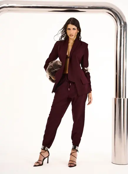 Blazer Feminino Alfaiataria Sem Botão