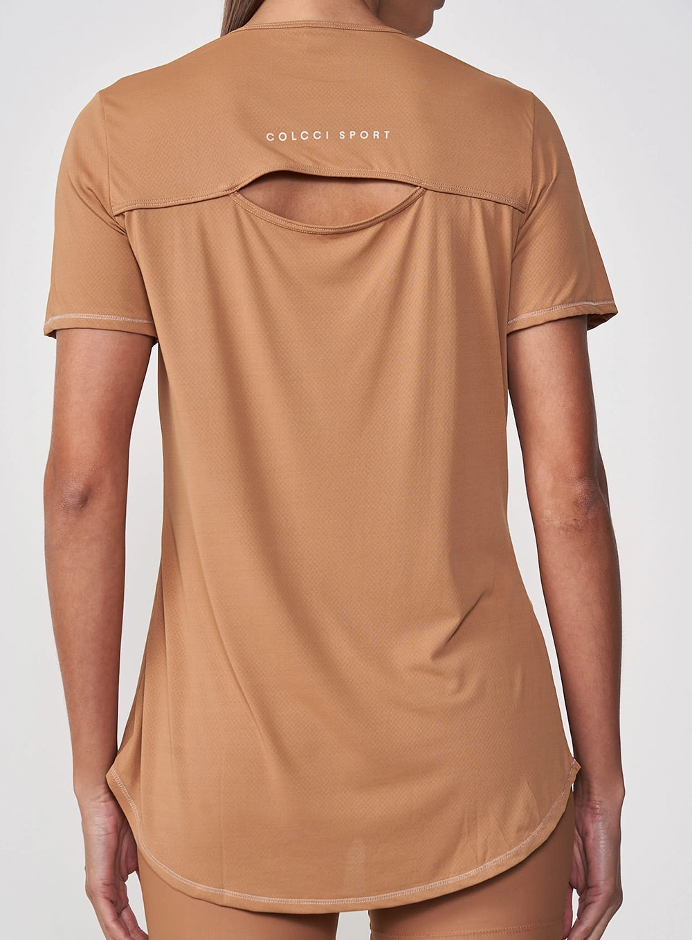 Camiseta Feminina Basic Comfort - Marrom Marrom Evermore