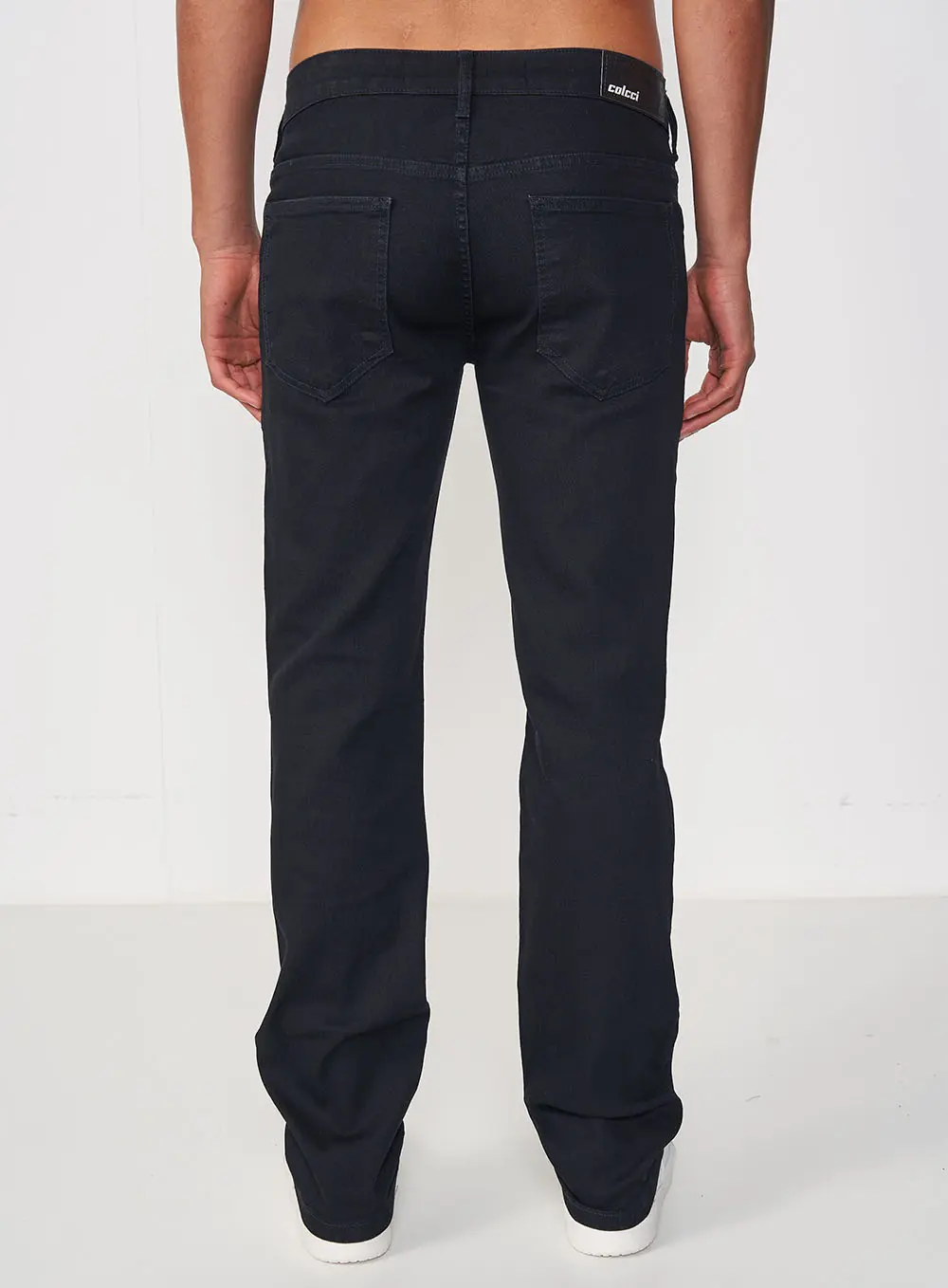 Calça Masculina Jeans Slim - Alex Indigo Preto