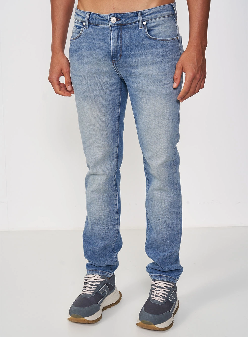 Calça Masculina Jeans Reta - Alex Índigo