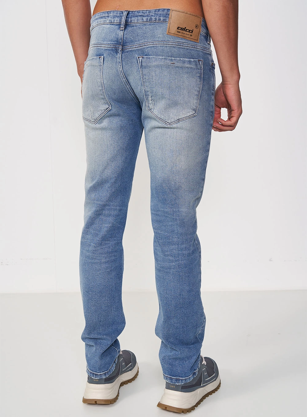Calça Masculina Jeans Reta - Alex Índigo