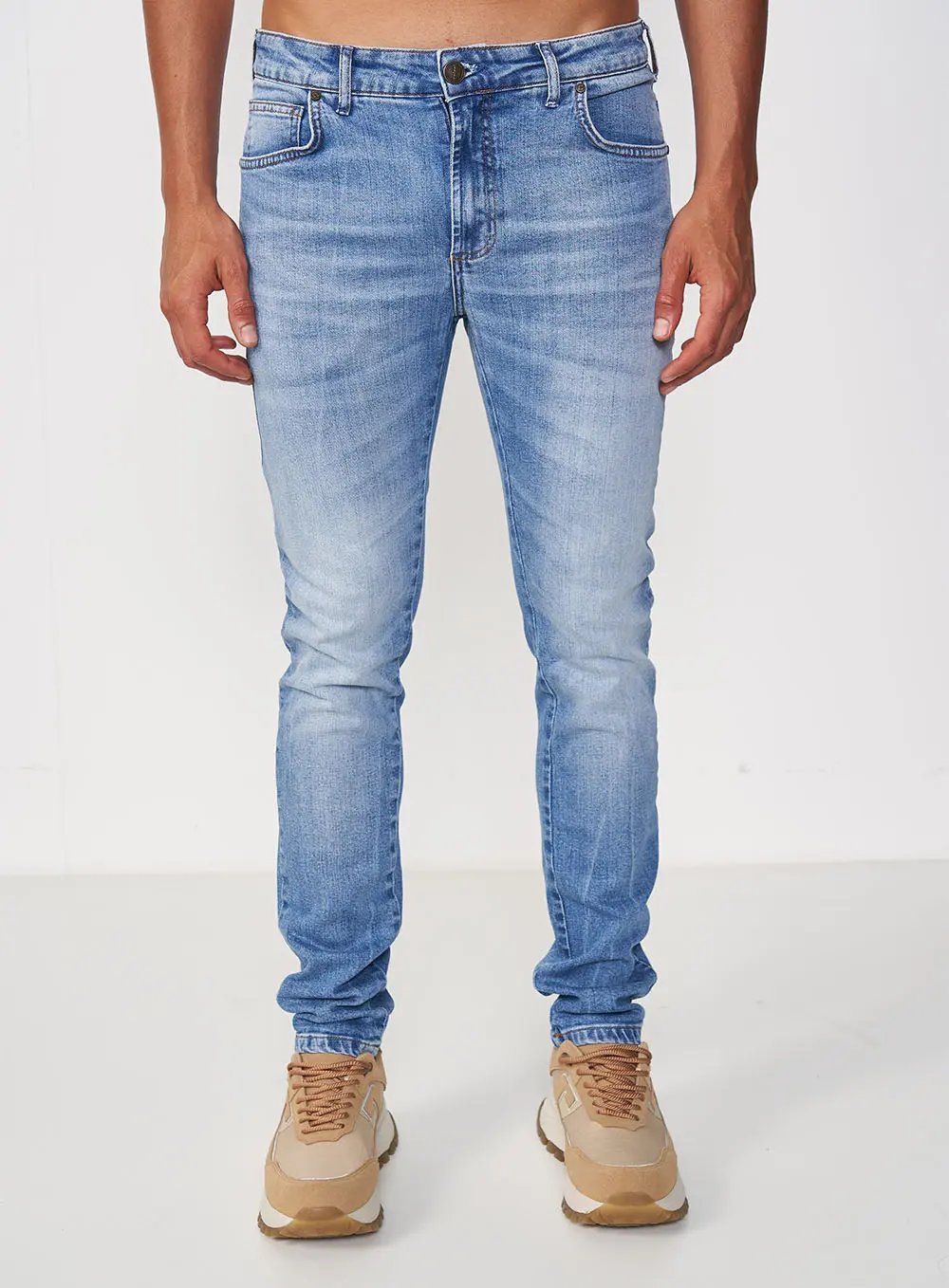Calça Jeans Super Skinny Índigo