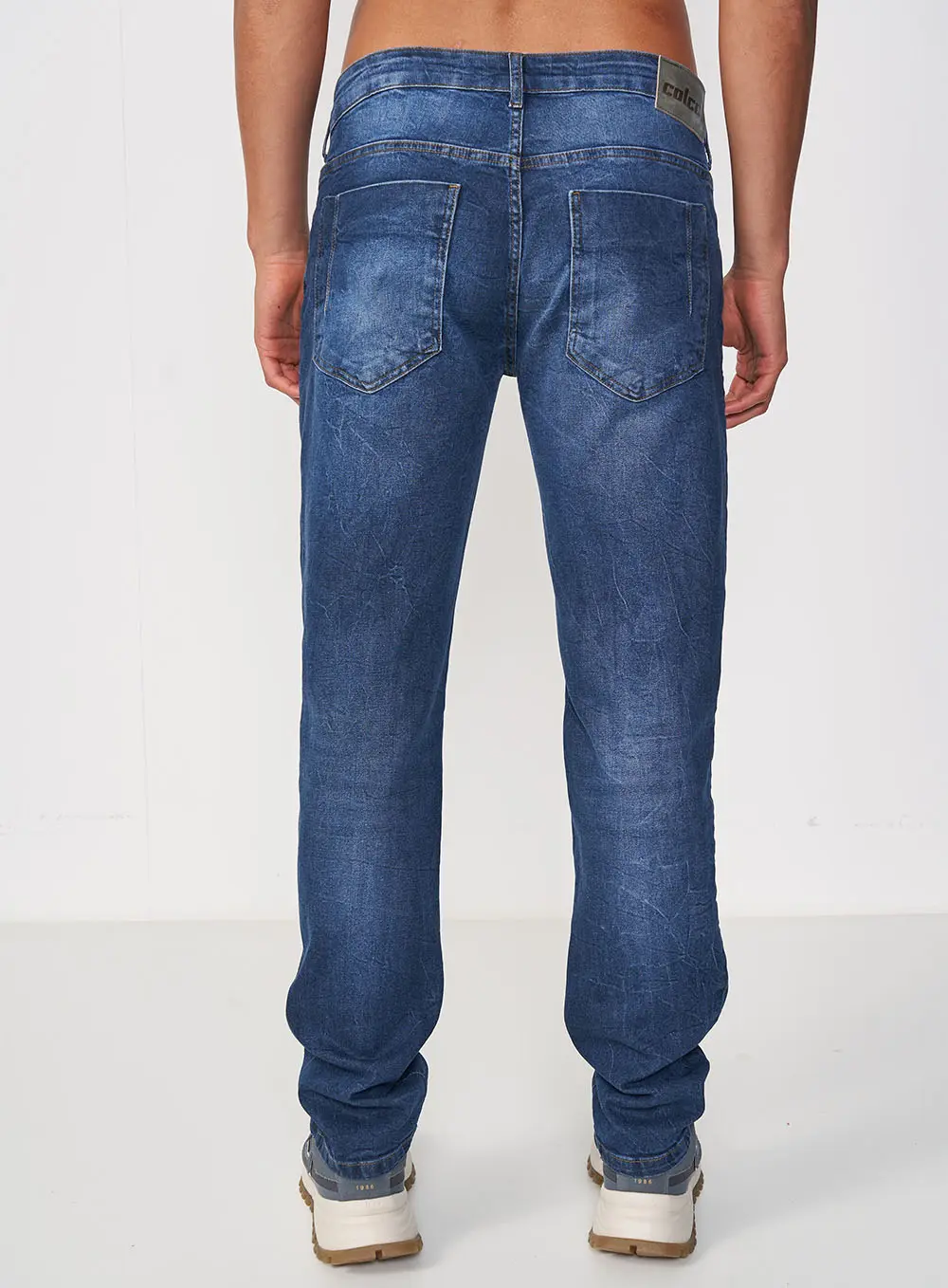 Calça Jeans Masculina Reta Alex Índigo