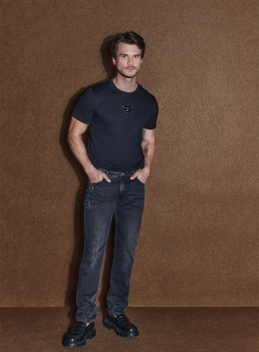 Calça Masculina Jeans Reta - Alex