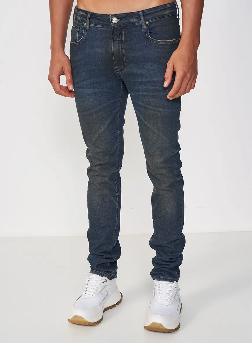 Calça Jeans Destroyed Skinny