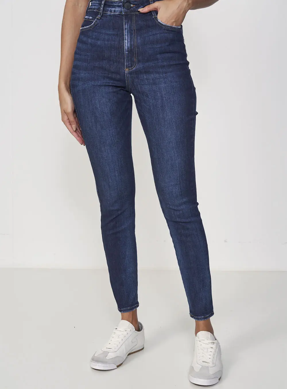 Calça Feminina Jeans Skinny - Bruna Índigo
