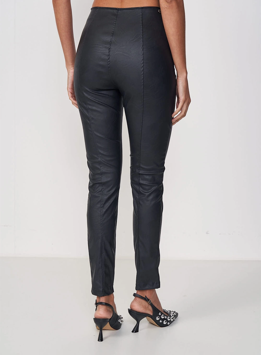 Calça Feminina Skinny Cintura Alta Preto