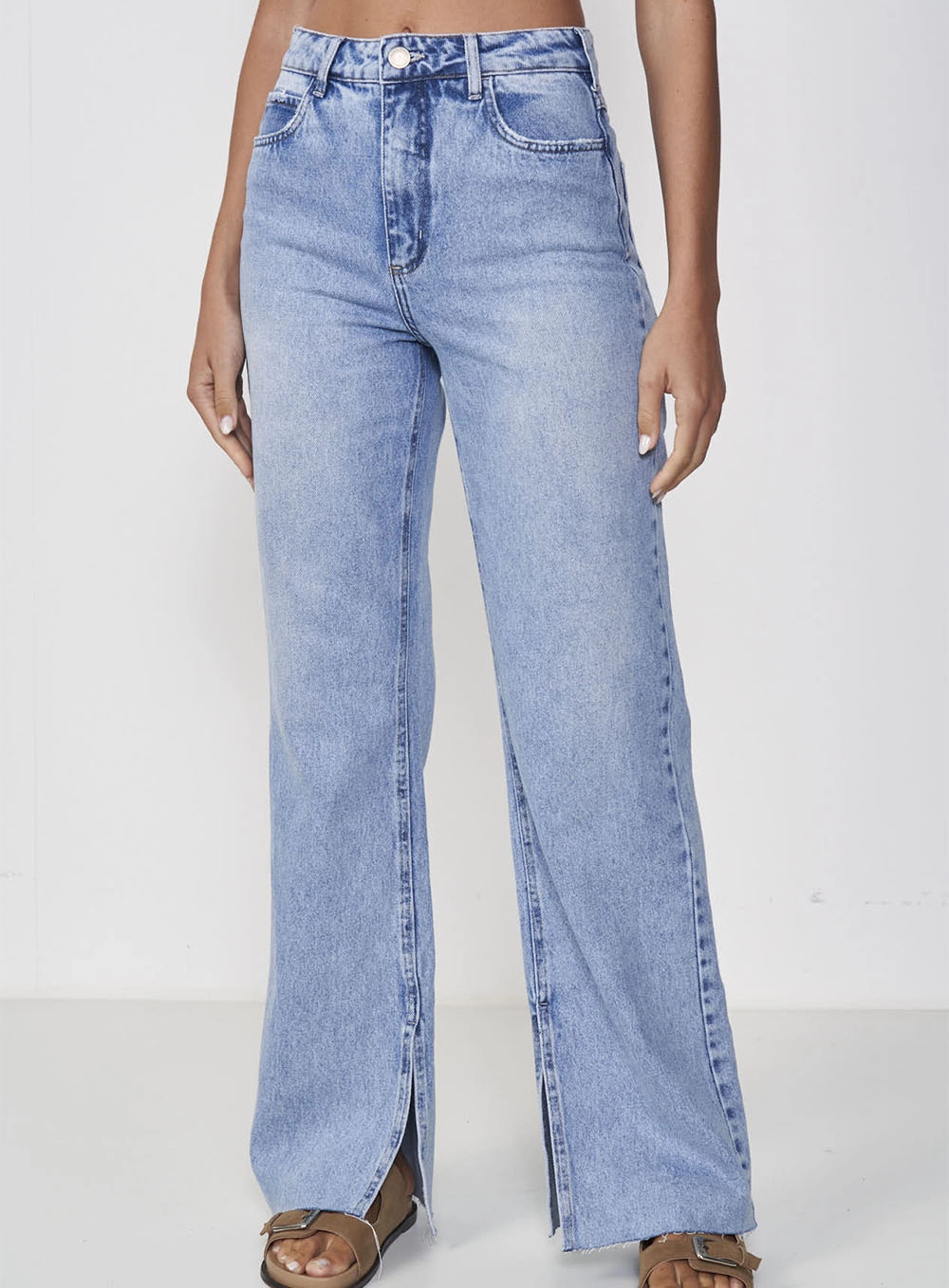 Calça Feminina Jeans Reta - Juliette Índigo