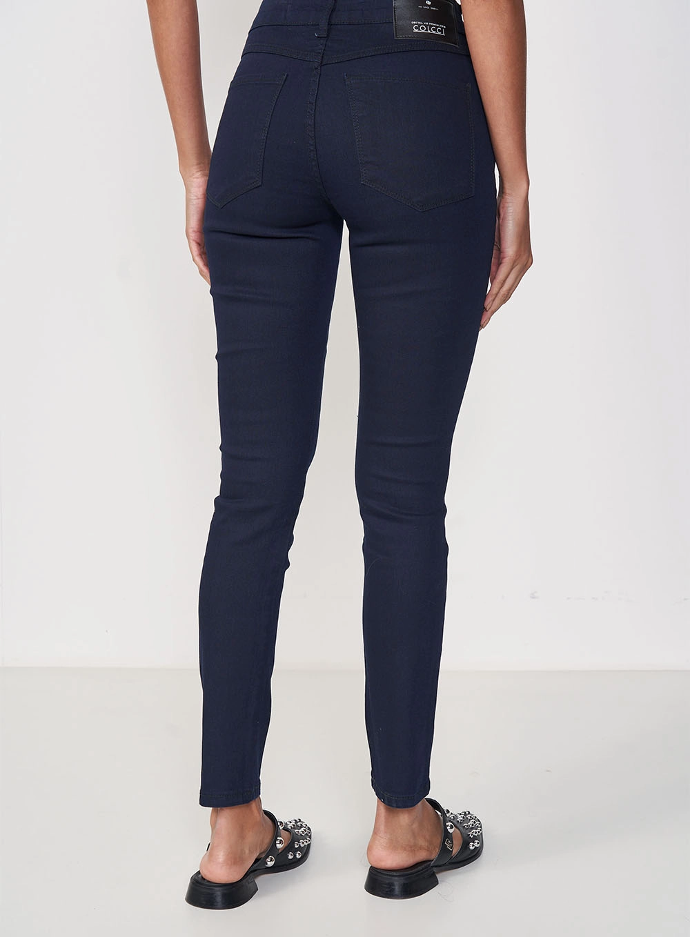 Calça Jeans Feminina Skinny Justa Bia Índigo