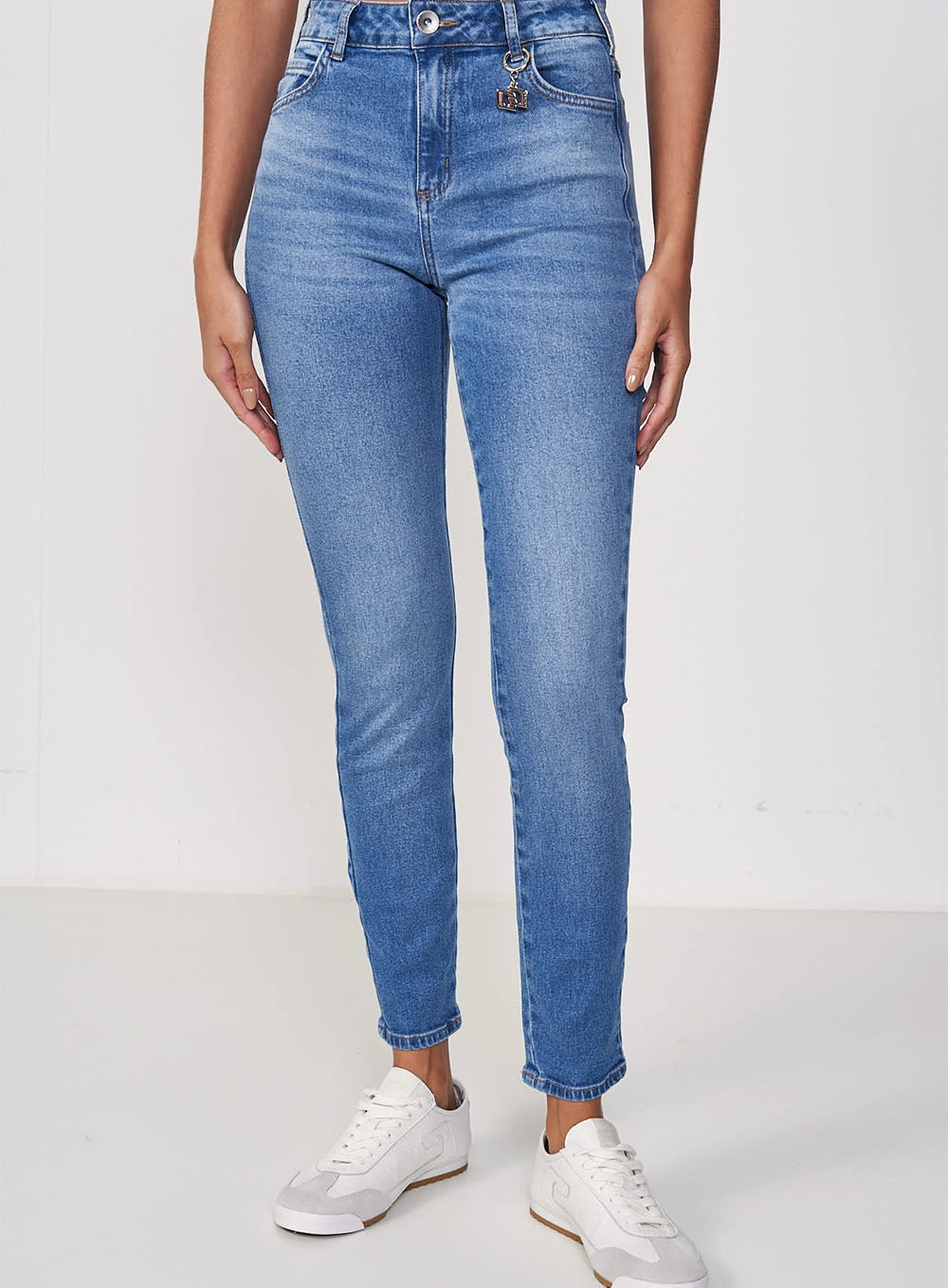 Calça Feminina Jeans Mom - Bia Índigo