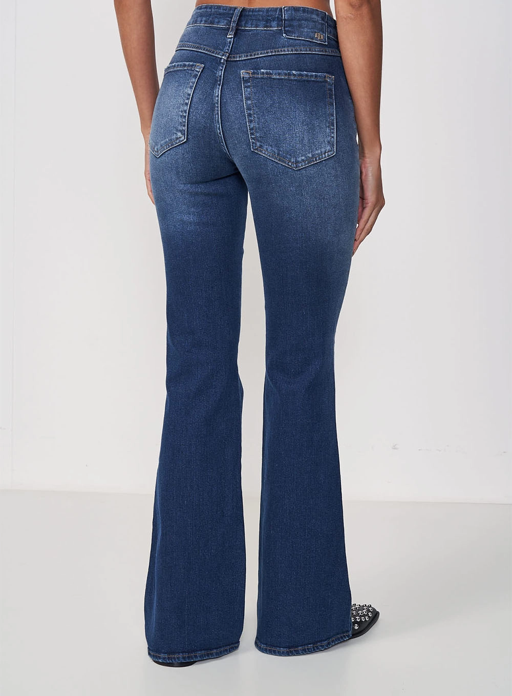 Calça Feminina Jeans Flare - Bia Índigo